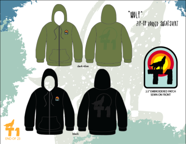 Preview: Zipper Terrible One Wolf