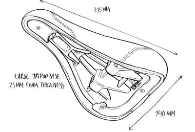 Seat Fly Bikes Dove Tripod